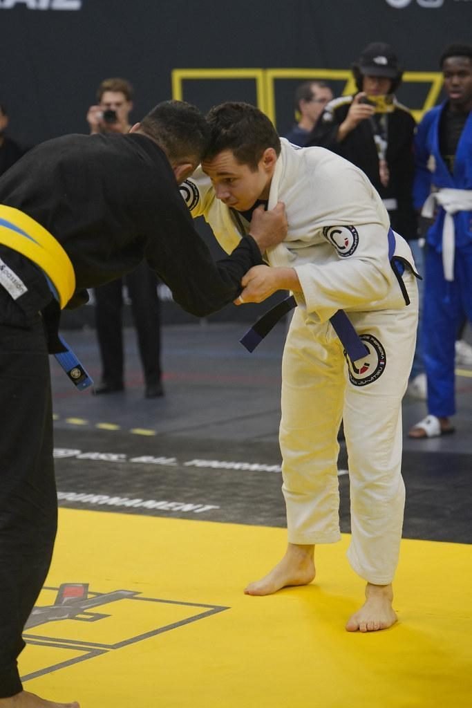 Louis Simon en compétition de Jiu-jitsu brésilien